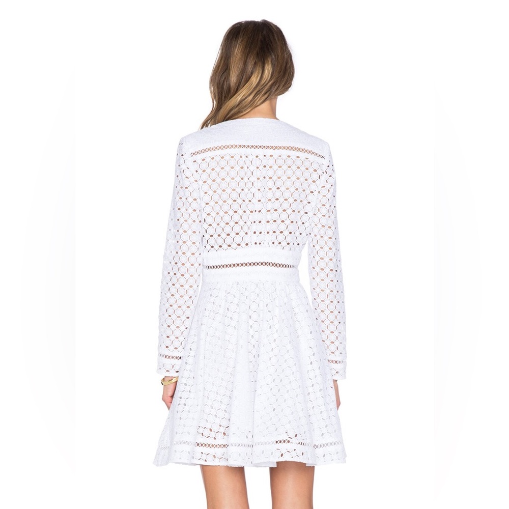 Zimmermann Ryker Broderie Dress in White Size 1 / S - Picture 2 of 11